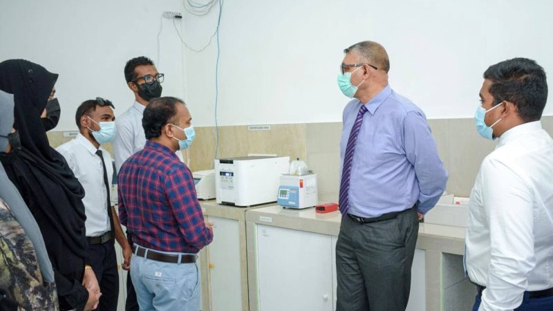 Laboratory services commence at Nolhivaranfaru Health Center