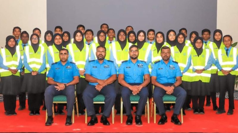 Traffic monitors program launched in HDh. Hanimaadhoo