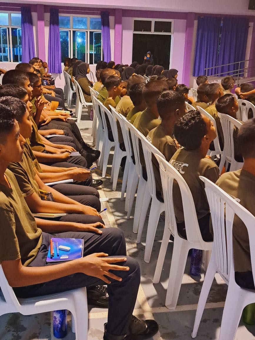 Afeefuddin School Cadets visited Coast Guard Ship Shaheedh Ali