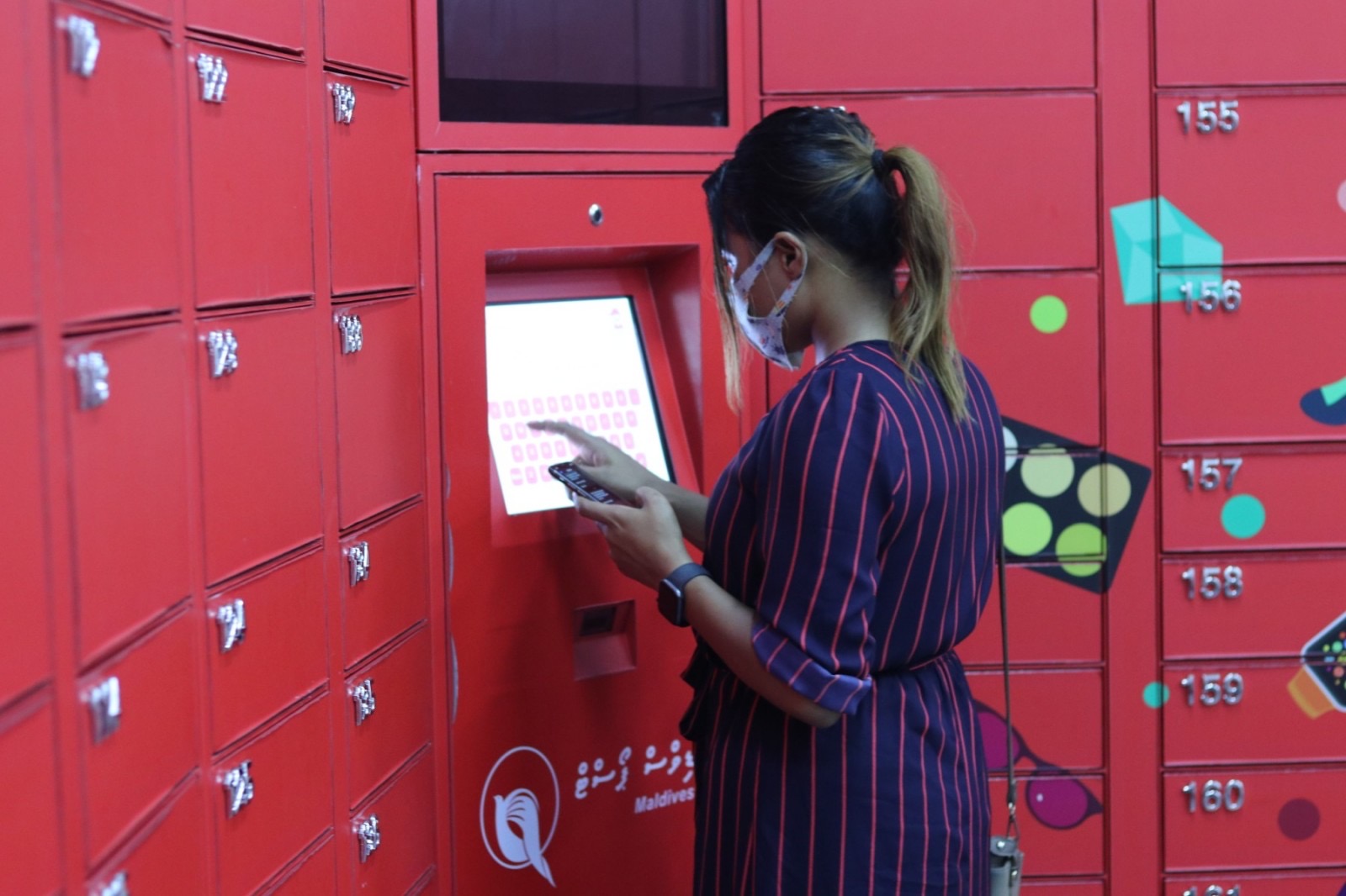 Maldives Post Limited opens a new "PikPost" station in Male'