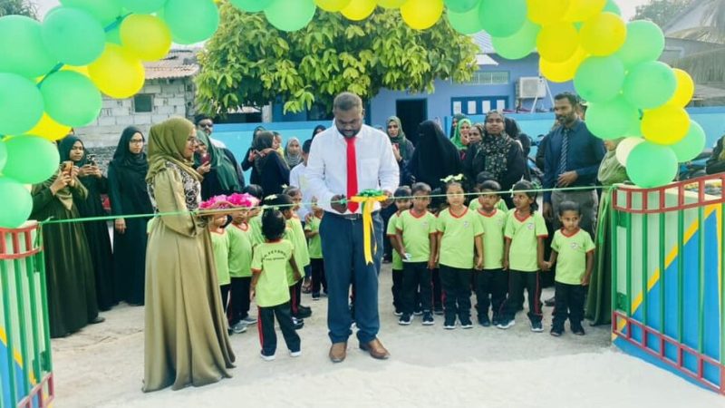 New Preschool developed by Sh. Feydhoo Council inaugurated