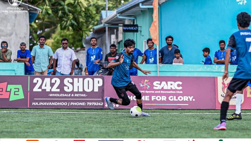 ‘Bodu Thiladhunmathi Futsal Challenge’ ongoing at Ha. Ihavandhoo