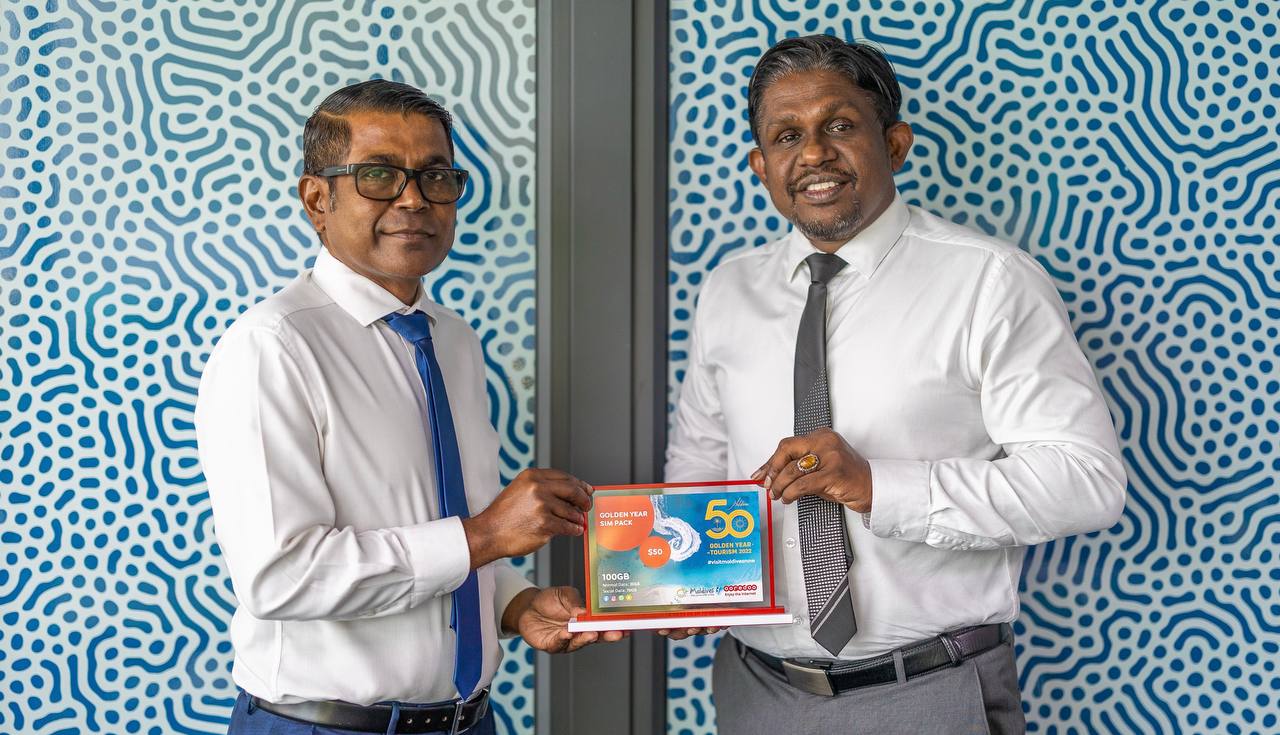 “Golden Year SIM pack” launched by Ooredoo Maldives for tourists travelling to Maldives in 2022