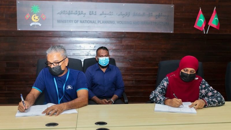 M. Kolhufushi Shore protection project awarded to MTCC