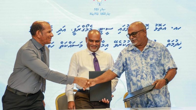 The work on the building extension at HA. Atoll Hospital to provide CT scan, mammography, and X-ray services has been awarded.