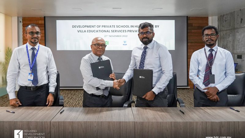 Villa to build a school in Hulhumale' phase 1