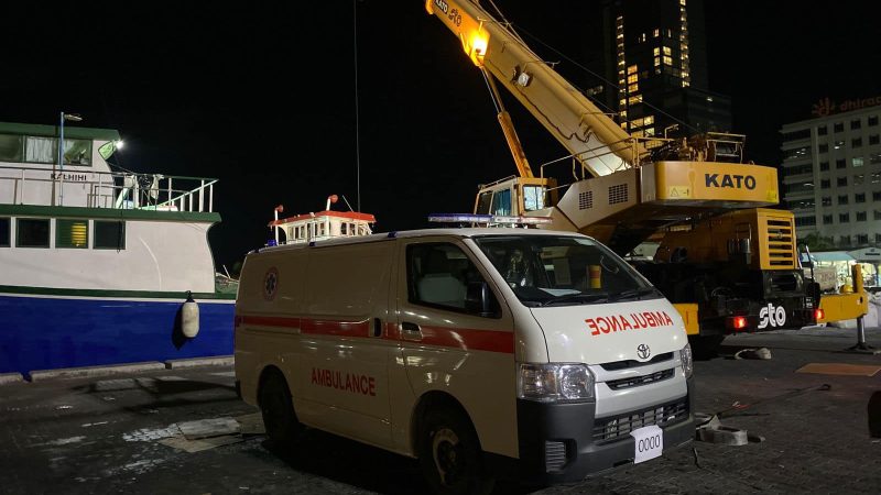 New ambulance sent to Sh. Komandoo