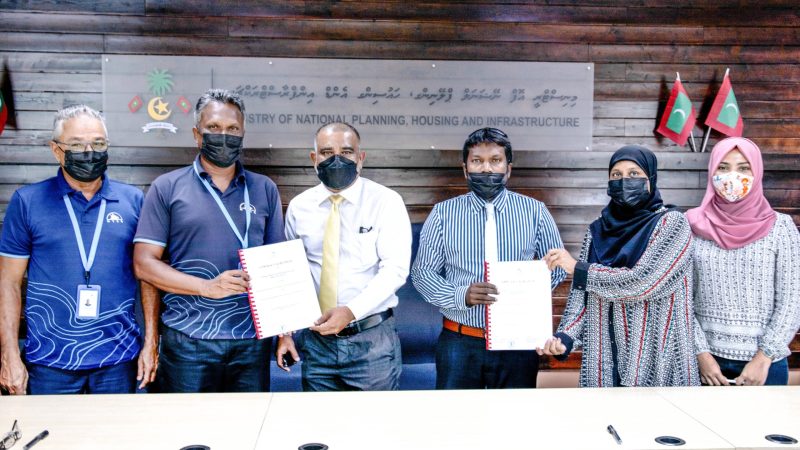 F. Magoodhoo Land reclamation project awarded to MTCC
