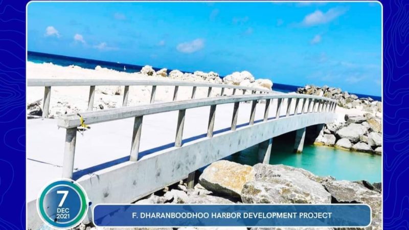 88% of F. Dharanboodhoo Harbor Development Project completed: MTCC