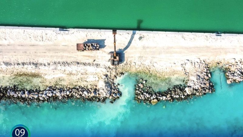 80% of Ha. Ihavandhoo Harbour Development project completed: MTCC