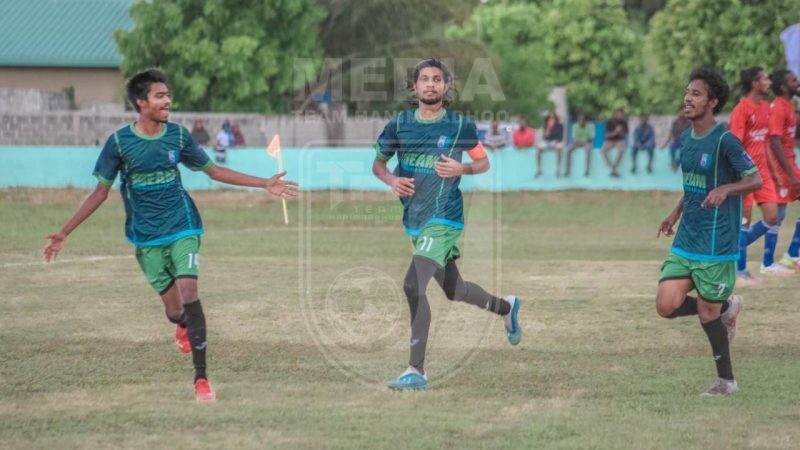 North League: Hanimaadhoo beat Nellaidhoo, a draw for Ihavandhoo and Kulhudhuffushi