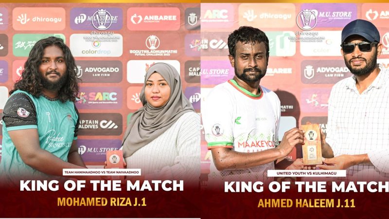 Bodu Thiladhunmathi Futsal Challenge: Team Naivaadhoo and Ihavandhoo United Youth to play in Final