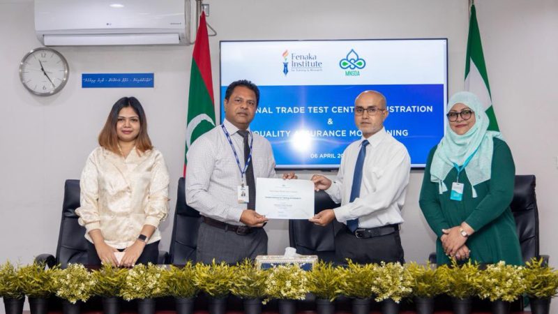 Fenaka Institute registered as a National Trade Test Centre