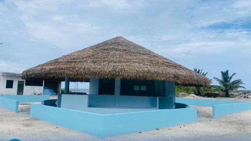 Ha. Thakandhoo Ferry Hut construction completed