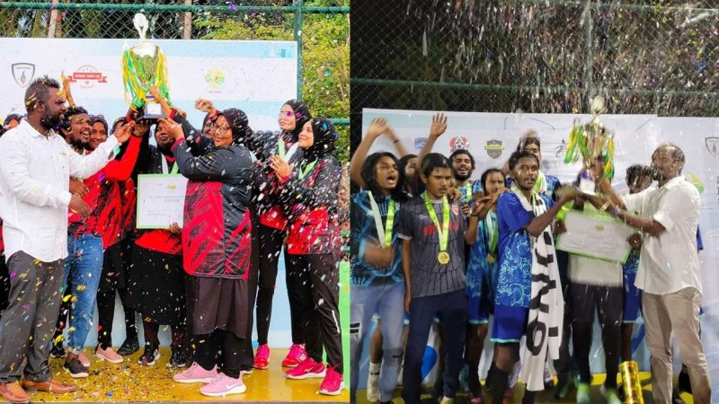 Futsal and Handball Competition held by Sh. Feydhoo Council concluded