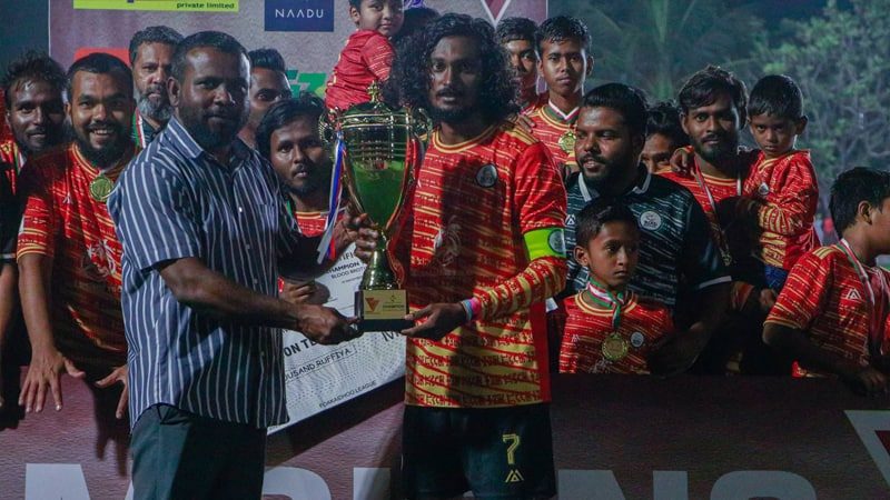 Foakaidhoo Council Sports Fiesta 2022: Blood Brothers Champions of Football Tournament