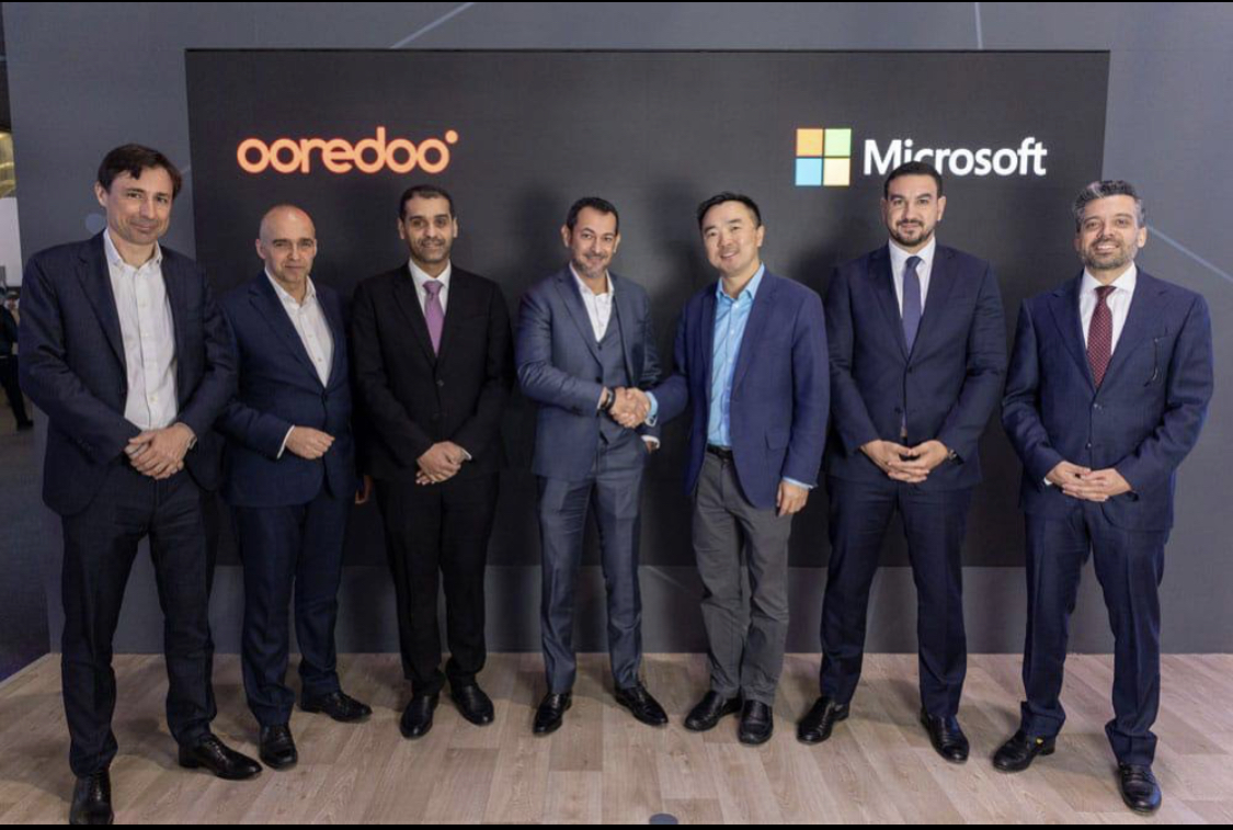 Ooredoo partnered with Microsoft to provide innovative cloud-based solutions and services