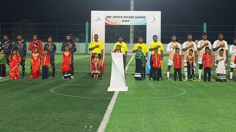 Hoarafushi Office Exceed Football League started
