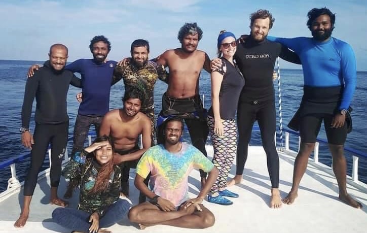 "Pulse" Free diving course ends