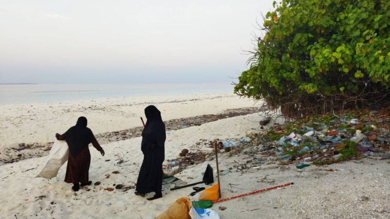 Feevah WDC commenced a Beach cleaning program
