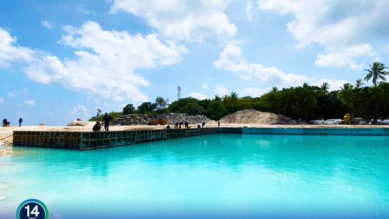 Last shipment of rock boulders delivered to R. Rasmaadhoo: MTCC