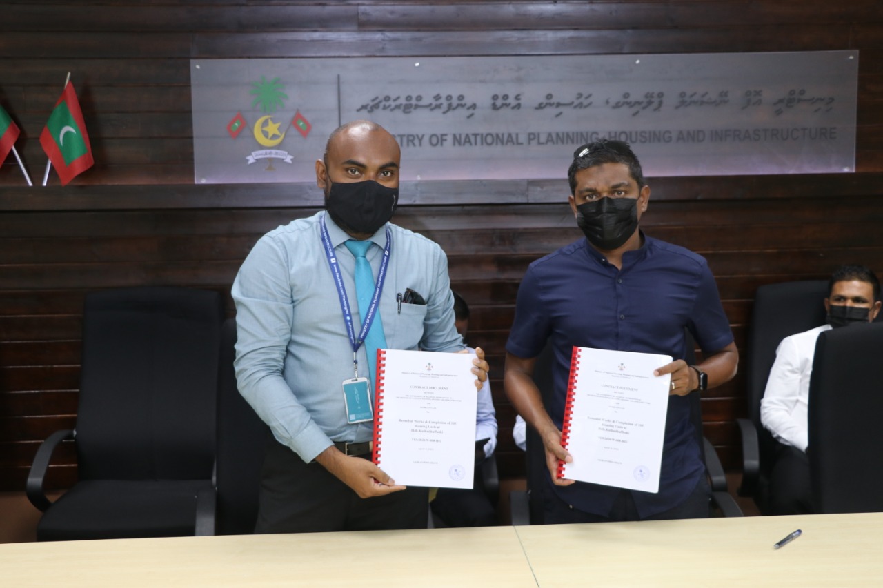 Dhonbez Private Limited Contracted to Finish Housing Project in Kulhudhuffushi