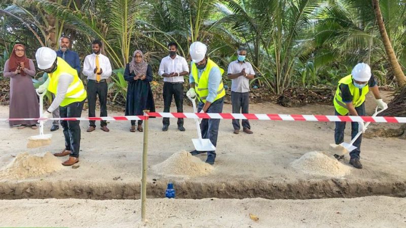 Ha. Thakandhoo Water and Sewerage project commenced