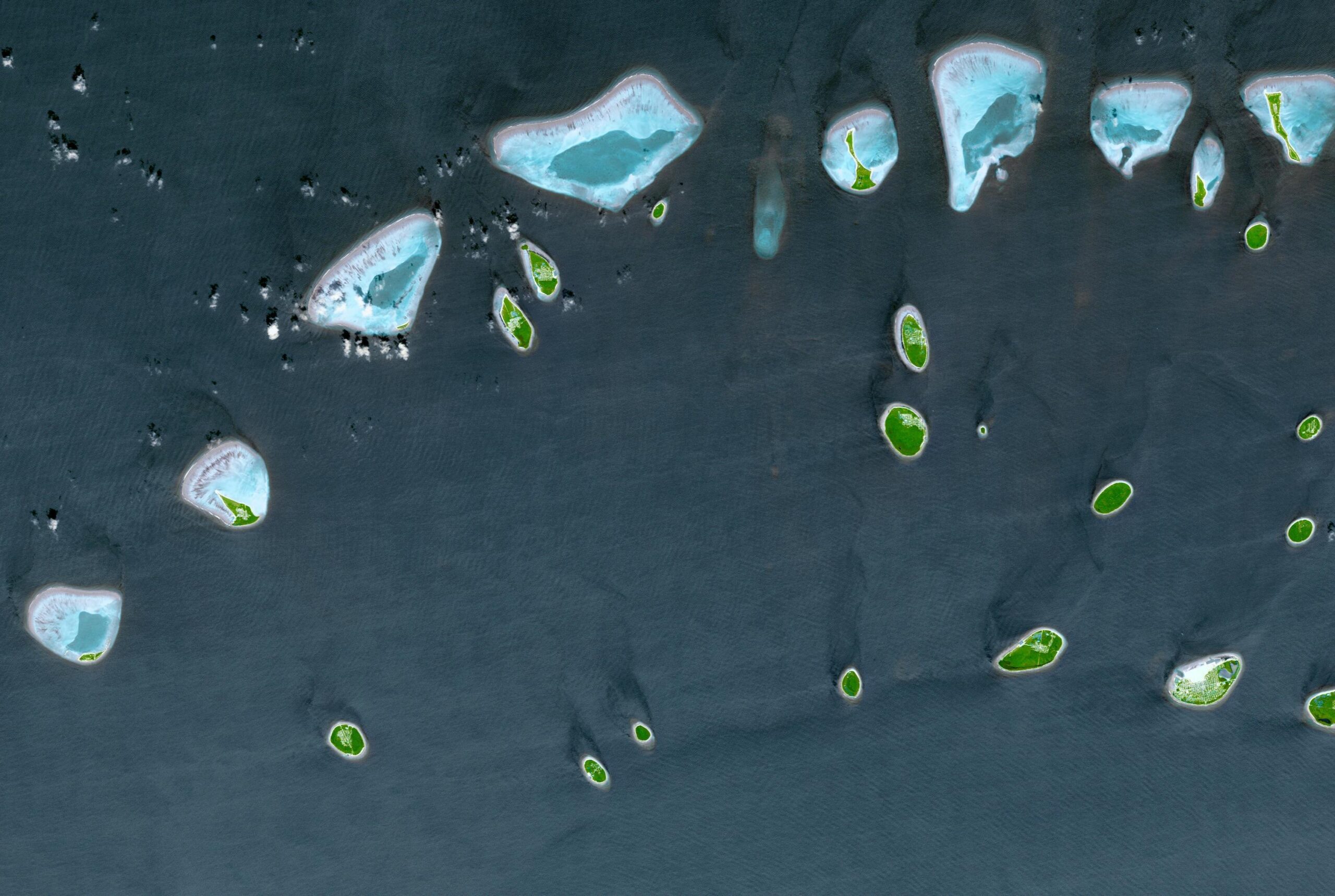 NASA has shared a satellite image of thiladhunmathi with a powerful tweet