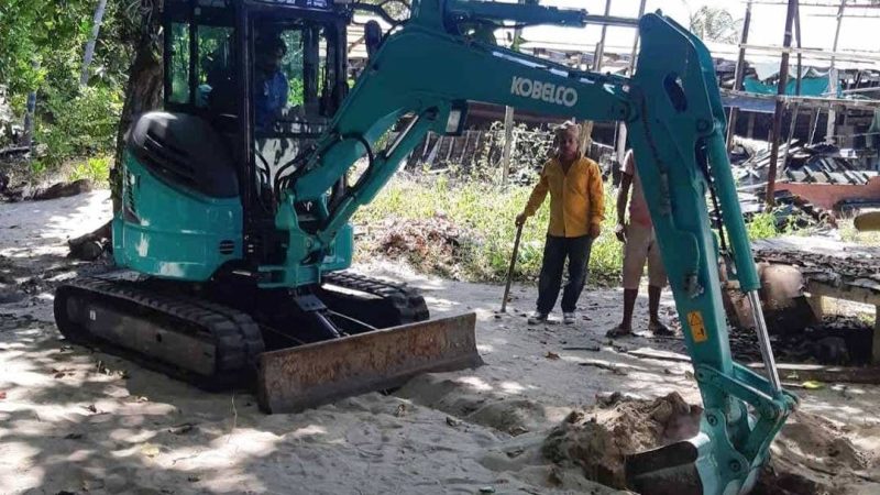 Adh. Hangnaameedhoo Low Voltage Distribution Network development underway