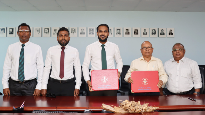 Construction of 8 classrooms in Sh. Goidhoo School awarded to contractor