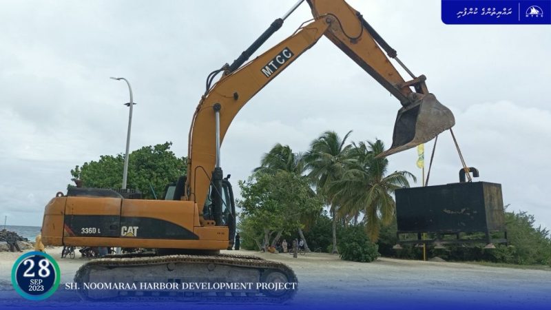 Site Mobilized to commence Sh. Noomara Harbour Development Project