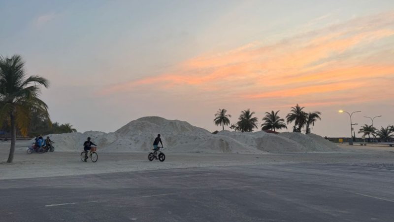 150 Bags of Sand Distributed to Every Household in Hanimaadhoo