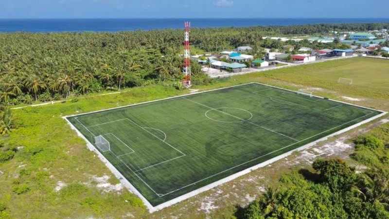 Bidding open to install lighting system in Hanimaadhoo Football Ground