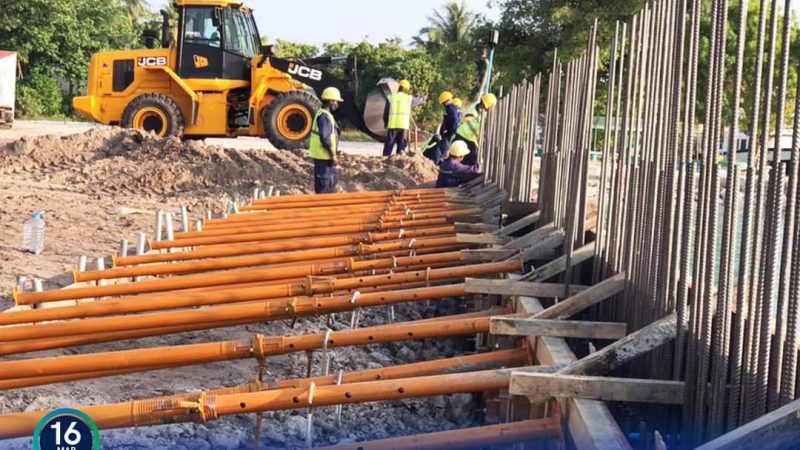 61% of Dredging operation under Sh. Lhaimagu Harbour Development project completed: MTCC