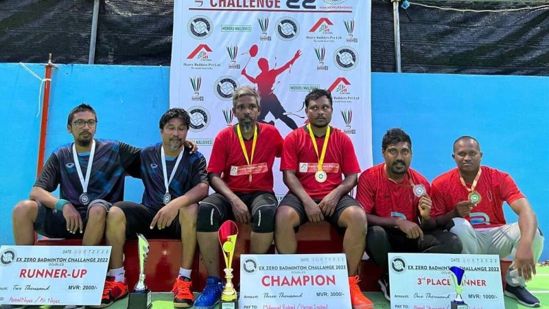 Applications open for Ex Zero Badminton Challenge to be held in HDh. Neykurendhoo