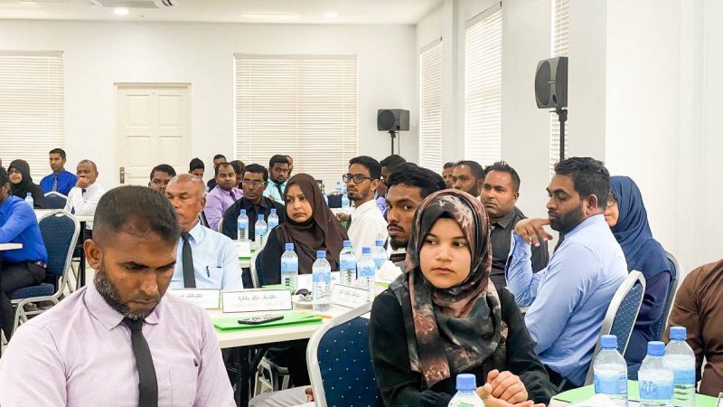 A training programme on Civil Procedure Code commenced in Kulhudhuffushi City