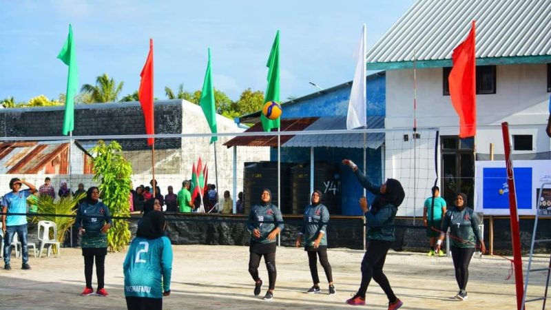 Ha. Kelaa Youth Forum Volleyball Competition 2022 commenced