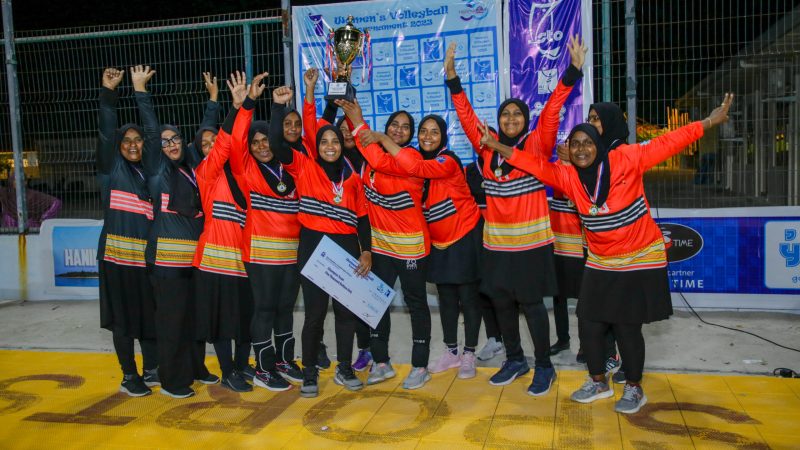 Hiyala Champions of HZJ Volleyball Tournament 2023