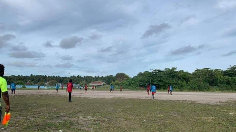 Bidding open for construction of the outer wall and installation of fences in Sh. Kanditheemu Football Ground