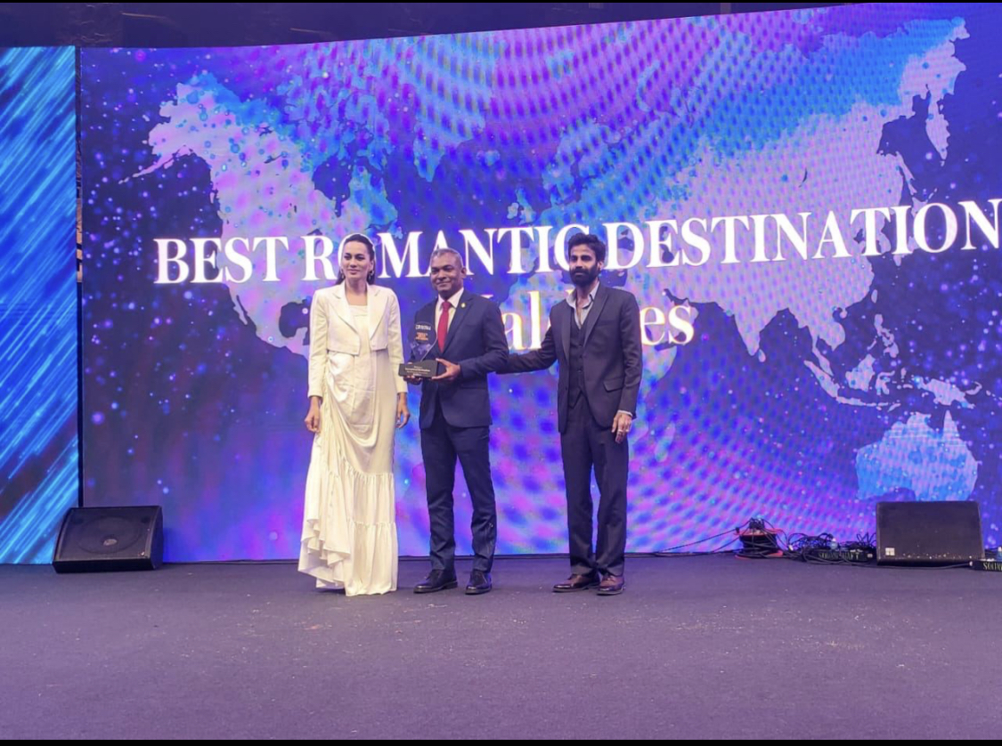 Maldives wins 'Best Romantic Destination' at T+L India's Best Awards