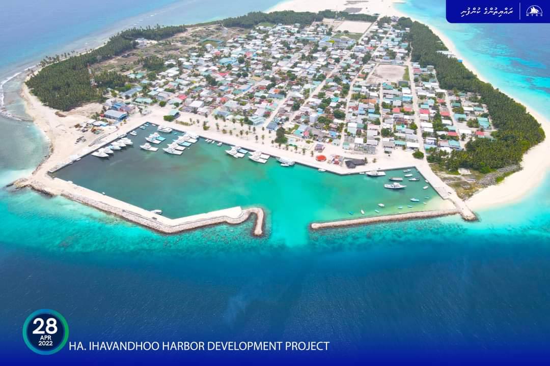 85% of Ha. Ihavandhoo Harbour Development project completed: MTCC