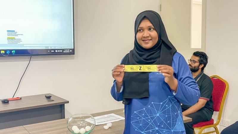 Draw ceremony held for the ‘Thila Dhekunu Volleyball Tournament 2023’