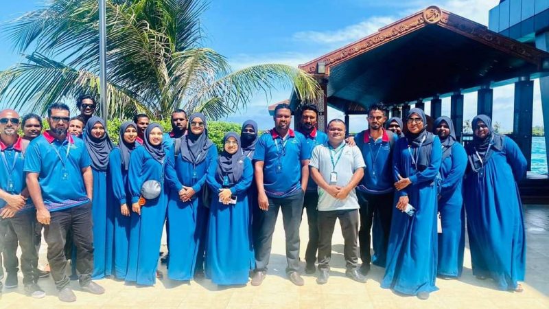 Sh. Funadhoo Council visited some islands of Kaafu Atoll on an experience trip