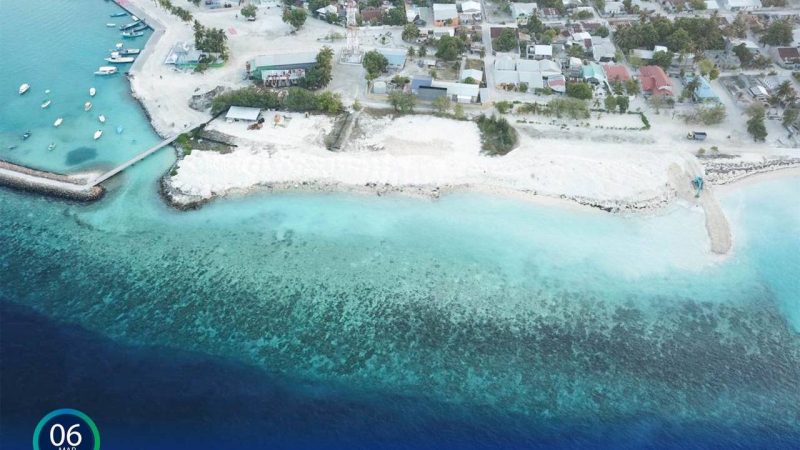 N. Velidhoo Boat Beaching Area project underway