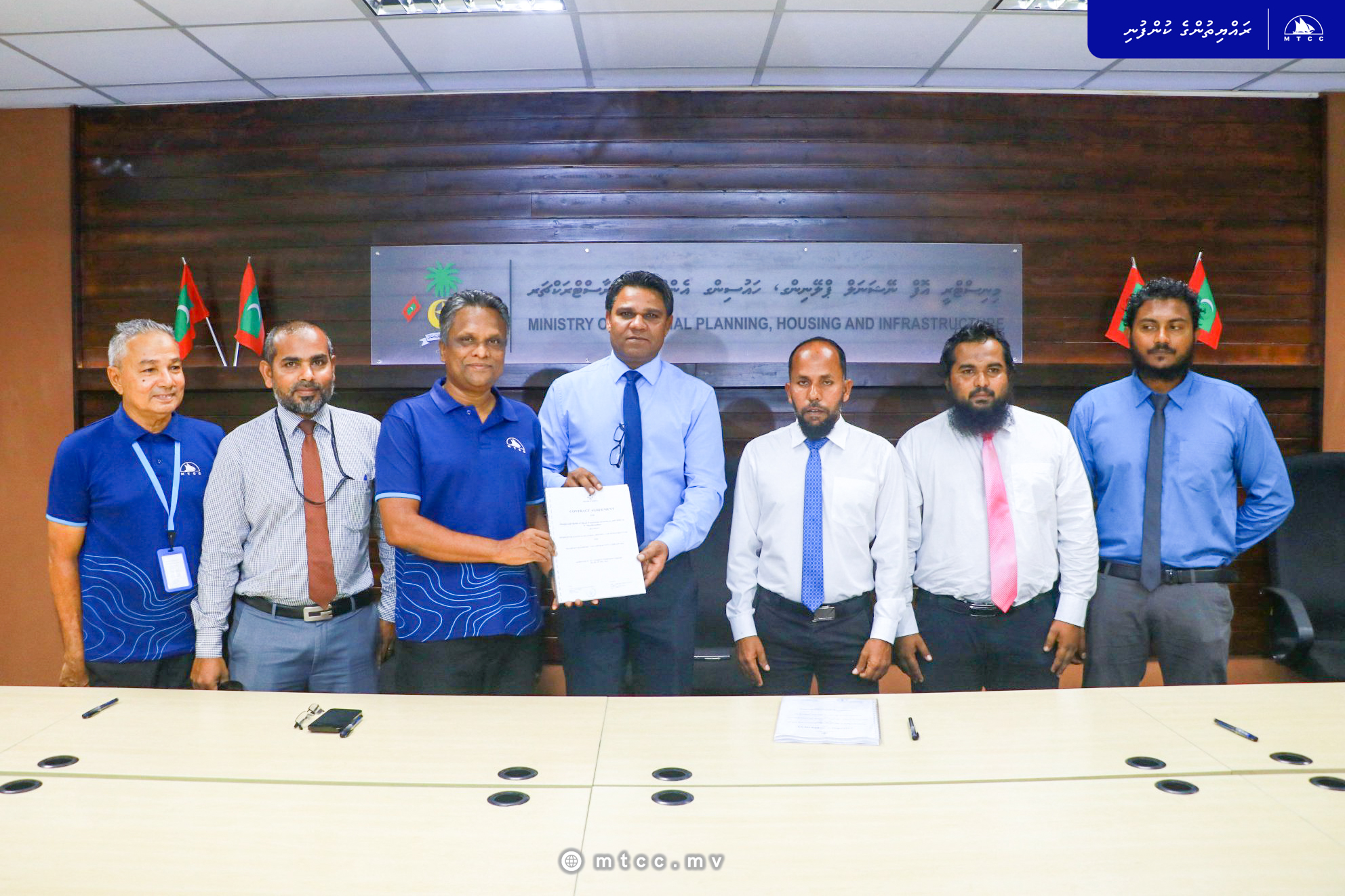 N. Maalhendhoo Jetty Extension and Shore Protection Project awarded to MTCC