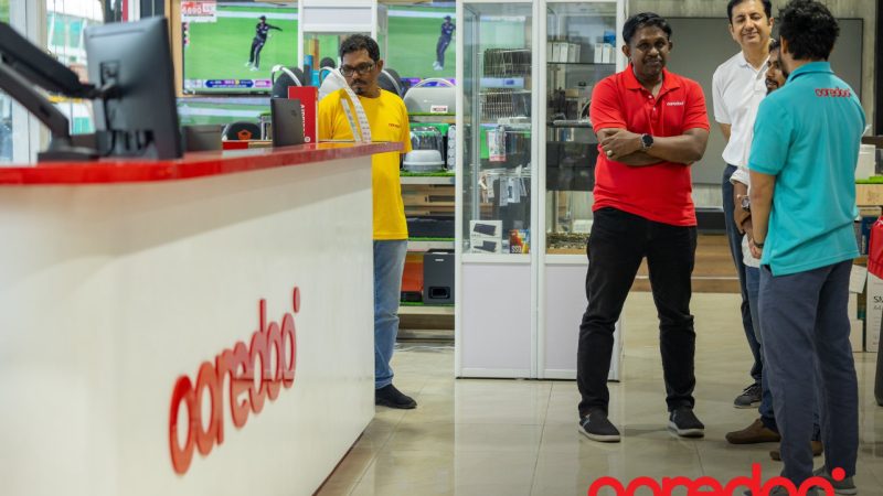 Shop-in-Shop Counter of Ooredoo Maldives opened at Redwave Mall in Hulhumale'