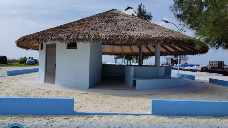Sh. Komandoo Ferry Hut construction completed
