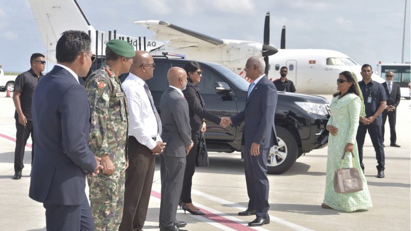 President departs to Bahrain on an official visit