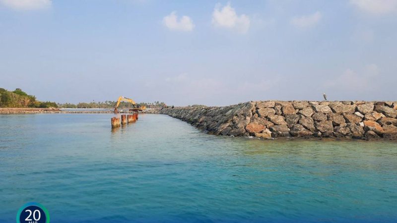 50% of Girifushi Harbour Development project completed: MTCC