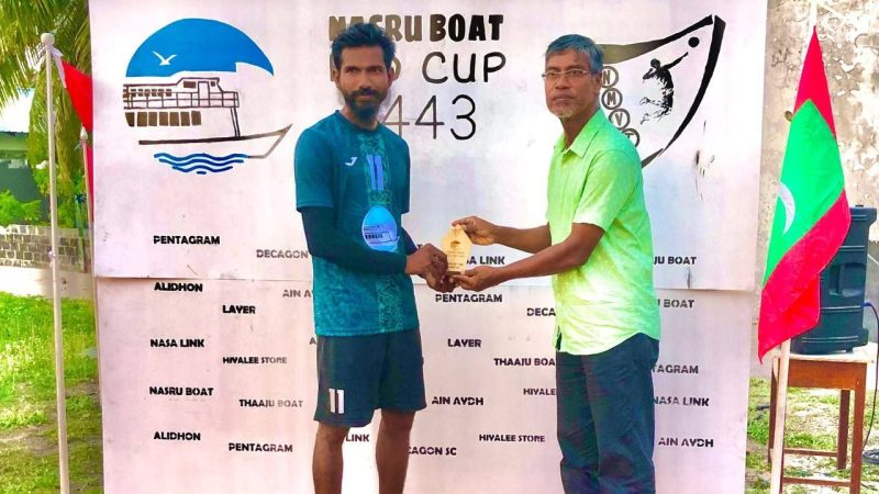 Volleyball Competition initiated by Youths commenced in Neykurendhoo